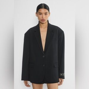 Babaton Vogue Black Blazer City Wool